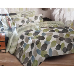 Bedding double with fitted...