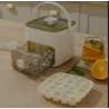Portable ice cube maker