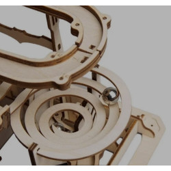 Mechanical gears 3D wooden puzzle