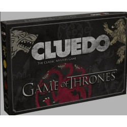 Cluedo board game in the Game of Thrones edition.