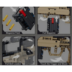M24 Sniper Rifle Building Blocks Toys Collection MOC Toys 1086Pcs Model Set1:1