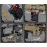 M24 Sniper Rifle Building Blocks Toys Collection MOC Toys 1086Pcs Model Set1:1