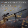 M24 Sniper Rifle Building Blocks Toys Collection MOC Toys 1086Pcs Model Set1:1
