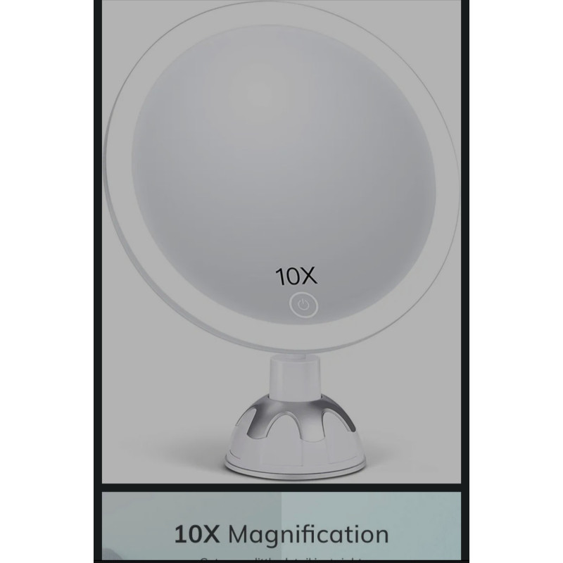 AEVO 10X Magnifying Mirror for Makeup Beauty Mirror with 30-LED