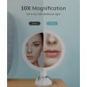AEVO 10X Magnifying Mirror for Makeup Beauty Mirror with 30-LED