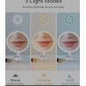 AEVO 10X Magnifying Mirror for Makeup Beauty Mirror with 30-LED