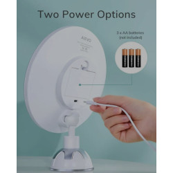 AEVO 10X Magnifying Mirror for Makeup Beauty Mirror with 30-LED