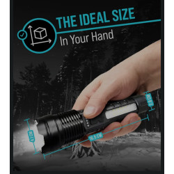 A76 Rechargeable Flashlights Lumen LED