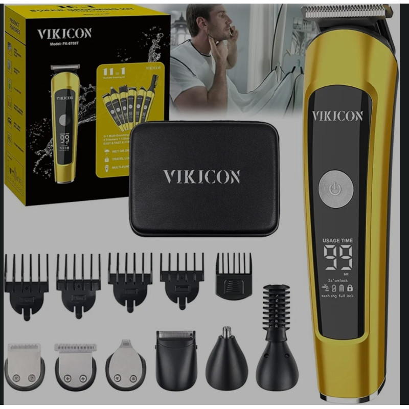VIKICON Professional Beard Trimmer for Men16 in 1