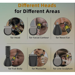 VIKICON Professional Beard Trimmer for Men16 in 1
