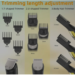 VIKICON Professional Beard Trimmer for Men16 in 1
