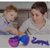 3D Printed Articulated Dragon with Detachable Mystery Scale Egg