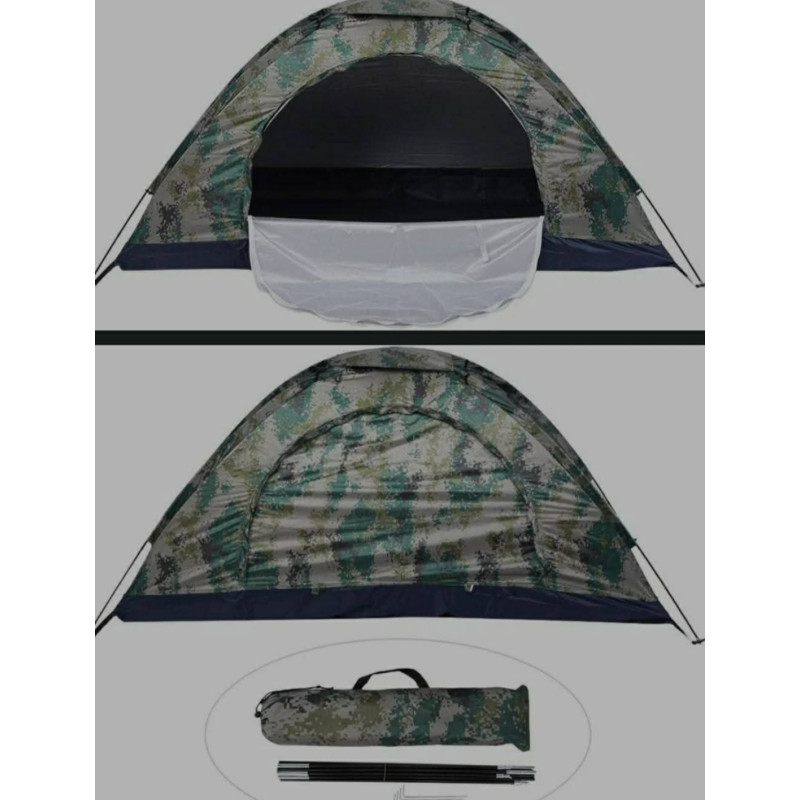 Camping Tent 1 Person Lightweight Waterproof Windproof Backpacking