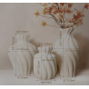 3pcs vase ornament ceramic