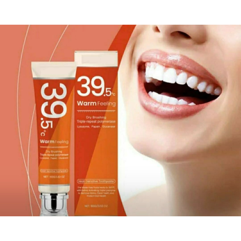 39.5 warm feeling Heat-Sensitive Toothpaste