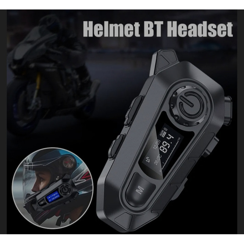 Helmet wireless earphone