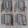 12Pack Breathable Clothes Covers with Zip