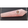 Natural Purple Fluorite Crystal pipe - Quartz