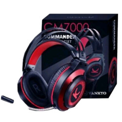 Vankyo CM7000 black-red commander gaming headset