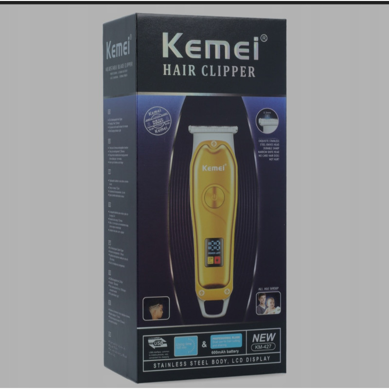 Kemei KM-427, a professional cordless trimmer