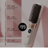 Wireless straightening comb