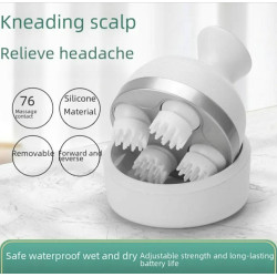 Relaxing scalp massage