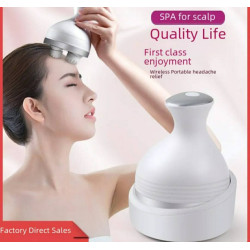 Relaxing scalp massage
