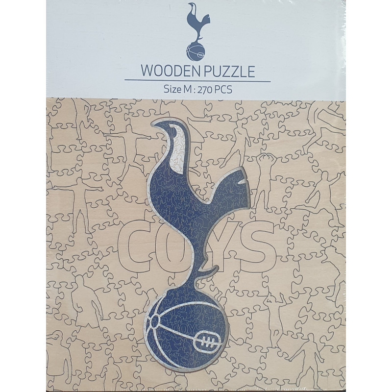 Tottenham Hotspur Crest Luxury Wooden Puzzle