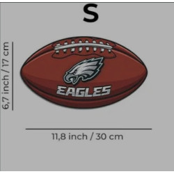 philadelphia eagles wooden puzzle