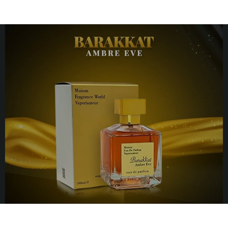 BARAKKAT AMBER EVE Edp Spray 100ml by Fragrance World