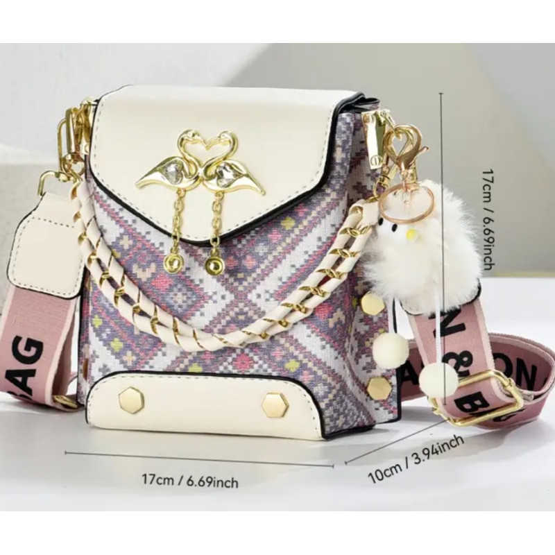 Small Square Bag, Shoulder Crossbody trendy