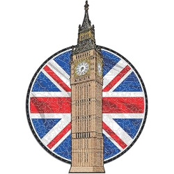 Wooden Puzzle Big Ben