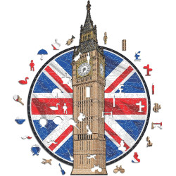 Wooden Puzzle Big Ben