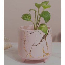 Gold Pink Marble Ceramic...