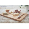 Linea cheese board and knife