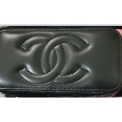 Vanity leather handbag