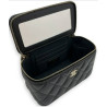 Vanity leather handbag