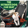 Dog Car Seat - Waterproof with Seat Belt, 2 in 1