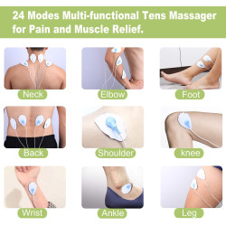Belifu Dual Channel Tens Unit Electro Muscle Stimulator