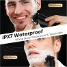 Sejoy Electric Rotary Shaver - 5 in 1 Waterproof Wet & Dry, Rechargeable Cordless, Black