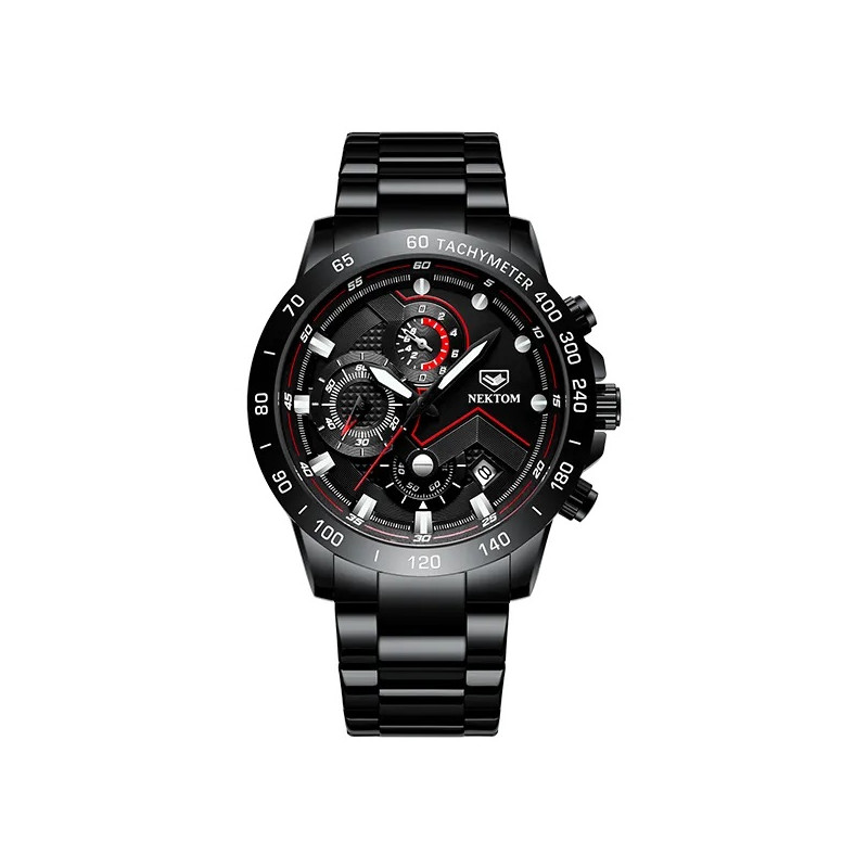 Stylish Stainless Steel Analog Watch for Men - NEKTOM 2024