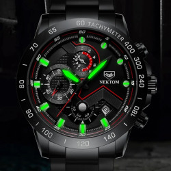 Stylish Stainless Steel Analog Watch for Men - NEKTOM 2024