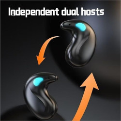 In-Ear Headphone X55 Sleeping Earbuds Mini Headphones