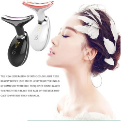 Blumene Face Pro - 3 Lights Microcurrent Facial Device, Wavy Chic Beauty Face Lift and Massager