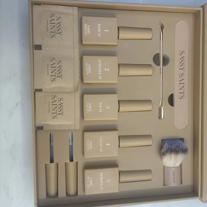Sassy Saints European luxury At-Home Nail Kit