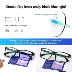 Oiamik blue light blocking glasses