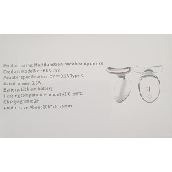 Face Massager Electric, 7 Color Face and Neck Facial Massager