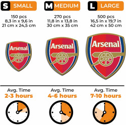 Arsenal Wooden Puzzle size S