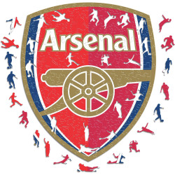 Arsenal Wooden Puzzle size S