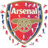 Arsenal Wooden Puzzle size S